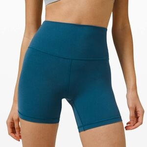 Lululemon Align 6" Short In Blue Borealis